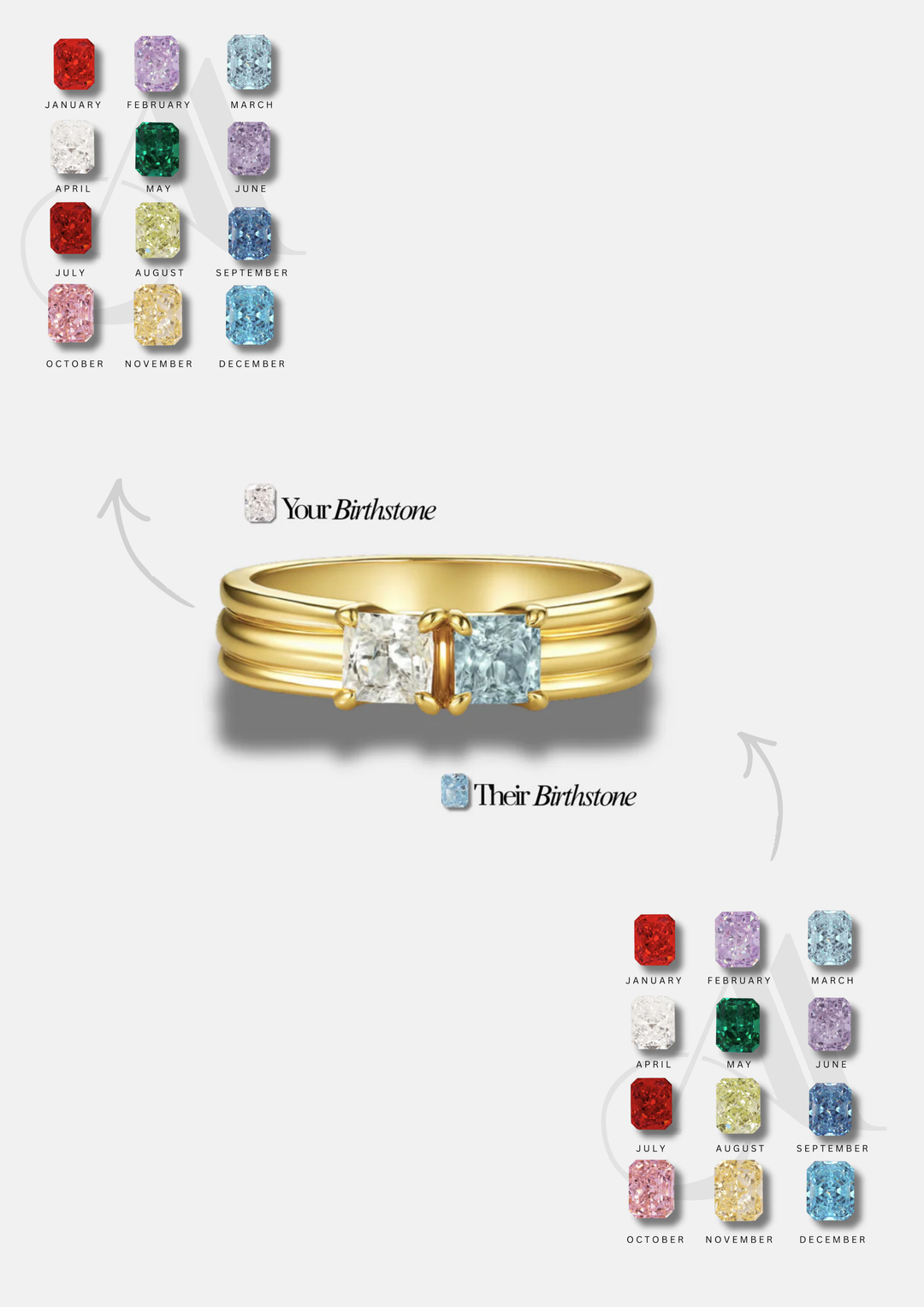 You & Me Ring  Band