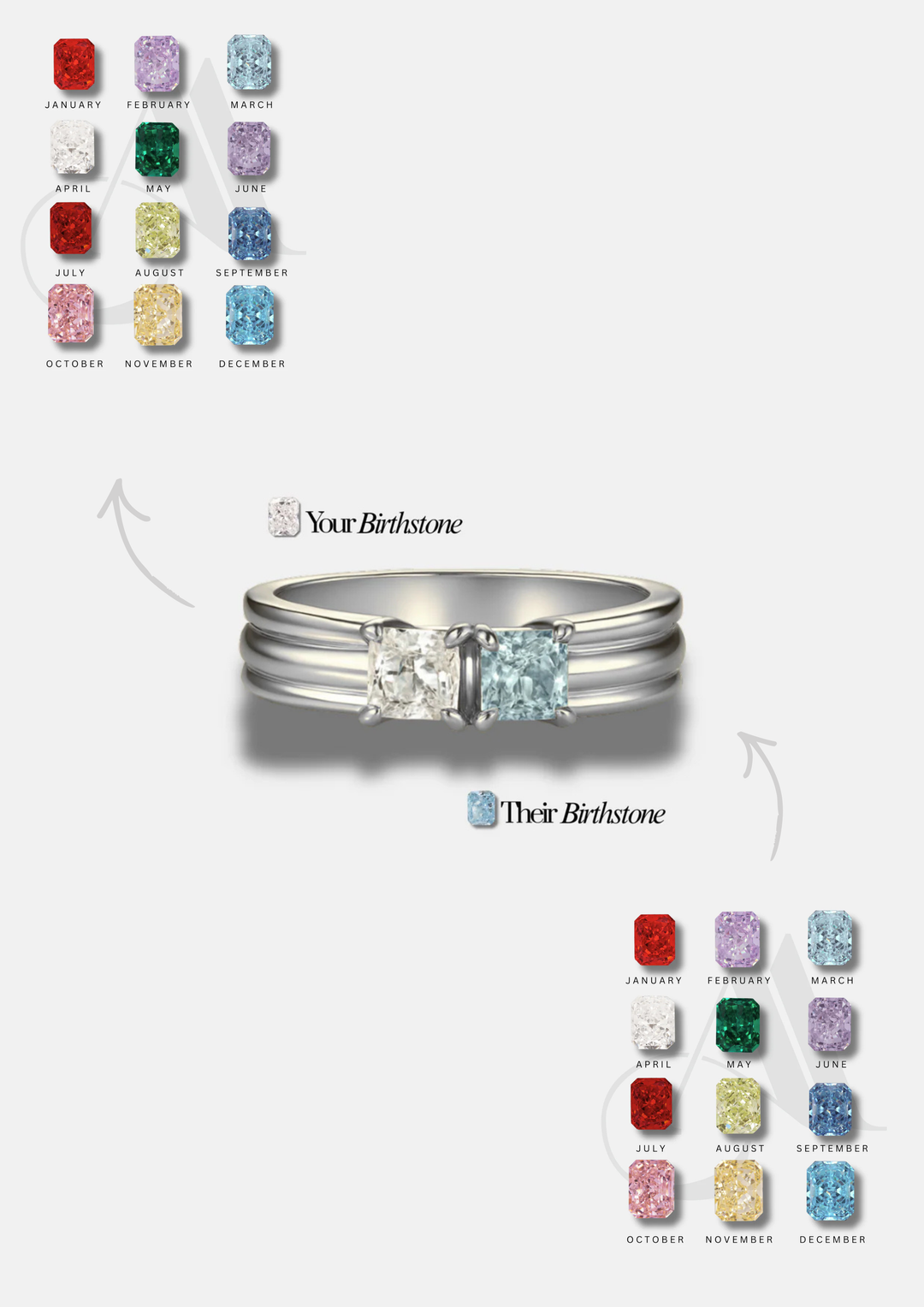 You & Me Ring Band