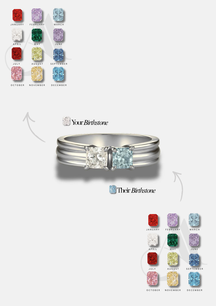 You & Me Ring Band