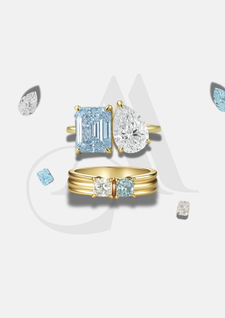 You & Me Ring Set