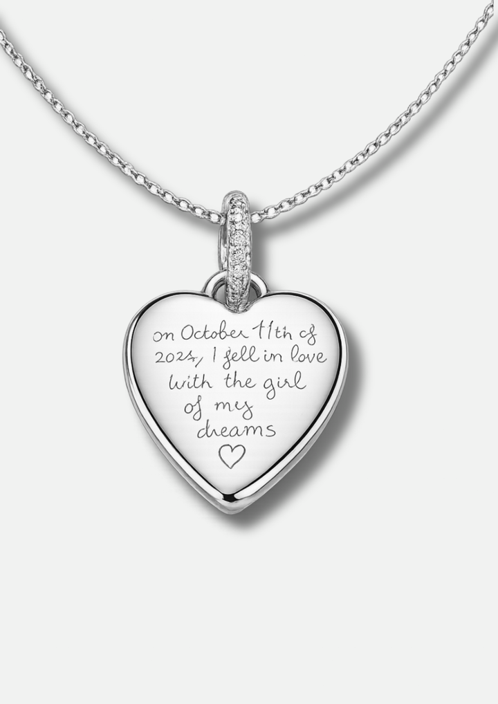 Heart Engraved Necklace