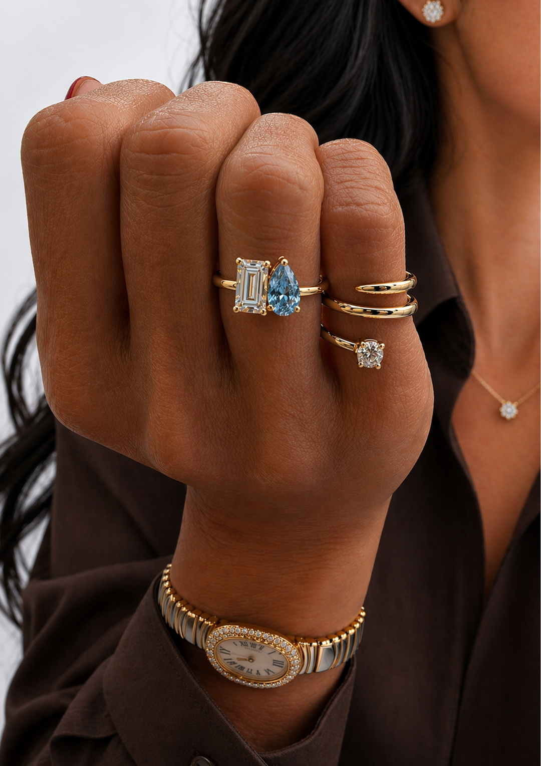 You & Me Ring Set