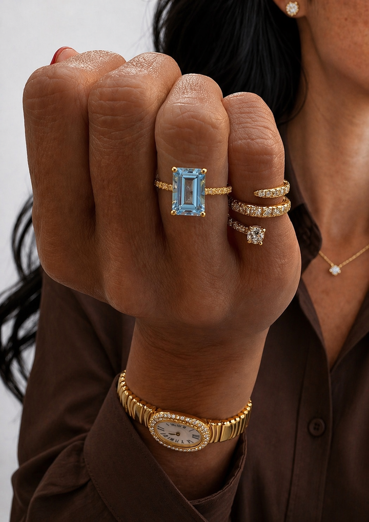 Aranya Pavé Ring