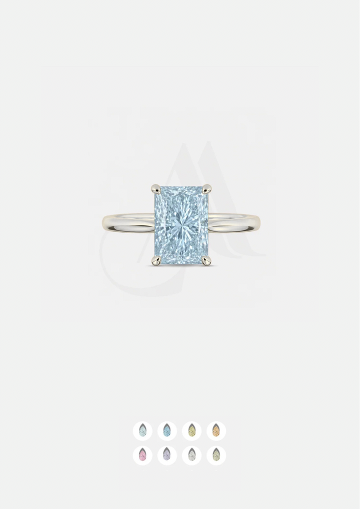 Feyré Birthstone Ring Silver