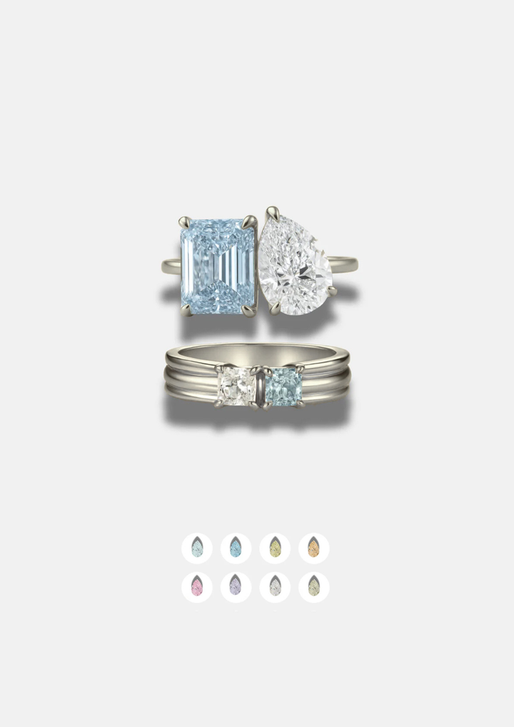 You & Me Ring Set