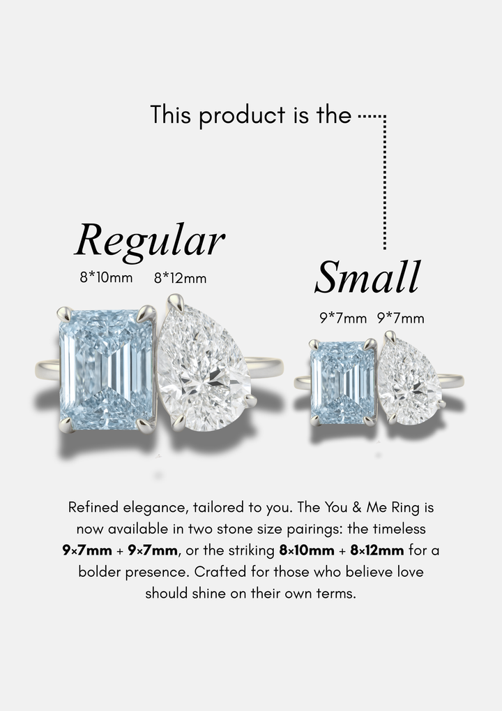 You & Me Ring Smaller